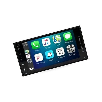 7 Inch Car Navigation CarPlay GPS Bluetooth MP5 Suitable for Toyota Corolla.