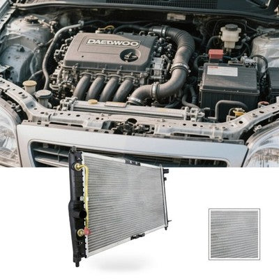 Radiator Suitable for Daewoo Lanos 1.3L 1.5L 1.6L 1997-2003 Auto Manual.