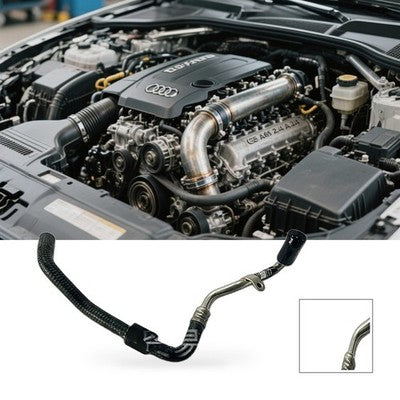 Turbocharger Oil Feed Pipe Suitable for Audi C6 A6 A4 2.0T 2.4 3.0 06D121492J.