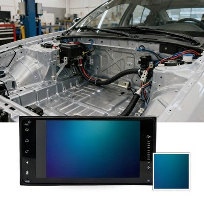 7 Inch Car Navigation CarPlay GPS Bluetooth MP5 Suitable for Toyota Corolla.