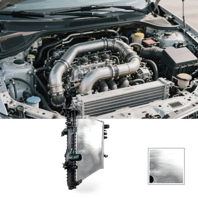 Radiator Suitable for Jaguar XJ XJR X351 2.0T 3.0L 5.0L Petrol 2010-2019.