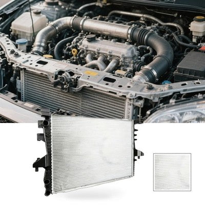 Radiator Suitable for Volkswagen Multivan T5 7H 7E 1.9 TDI 2.0 3.2L V6 2005-2015.
