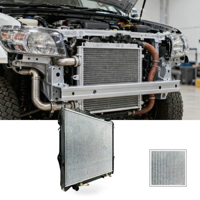 HD Radiator For TOYOTA HILUX 4 RUNNER VZJ95 3.4 Petrol 6Cly 1996-2003 + Free Cap.