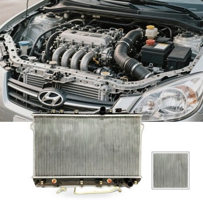 Premium Quality Radiator For HYUNDAI LANTRA J1 4DR 3/1991-5/1995 AUTO MANUAL.