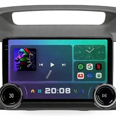 10.1" Dual Knob Android Car Navigation GPS Bluetooth Carplay Suitable for Toyota.
