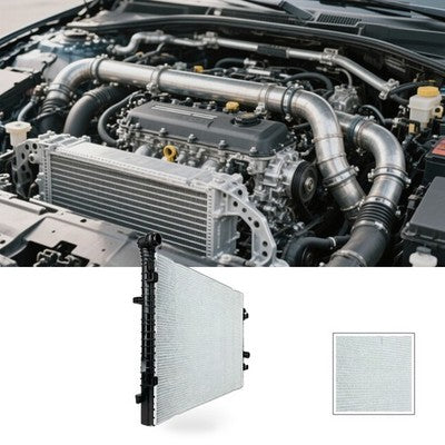 Radiator Suitable for Volkswagen Passat B8 2.0L Turbo Diesel Auto Manual 2014-On