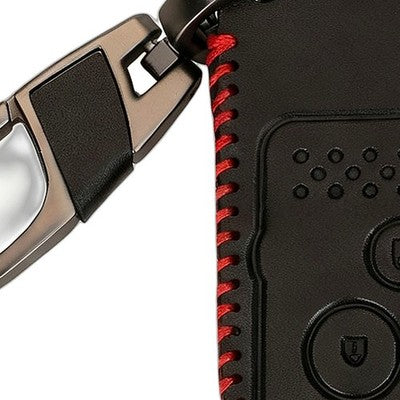 2-Button Key Fob Leather Case Suitable for Honda CR-V Crosstour Sku2637.