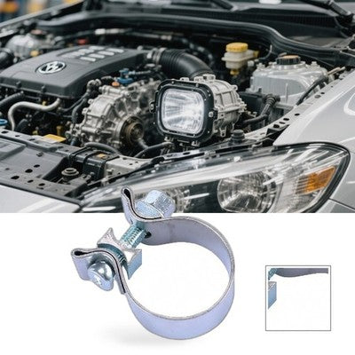 Narrow Band Clamp 2 Inches Pair of Packs Suitable for Exhaust Pipe - BD1
