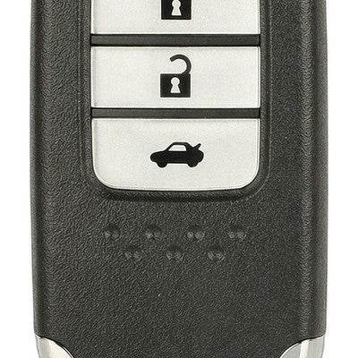 3-Button Smart Remote Car Key Suitable for Honda Accord Civic CR-V 433MHz 4A.