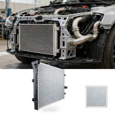 Radiator Suitable for Volkswagen Golf Cabrio 1.4TSI 2.0GTI Petrol 2.0TDI Diesel.