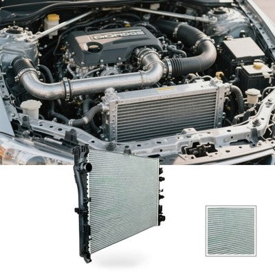 Radiator Suitable for Mercedes C-Class W205 C180 C200 C220 C250 C260 C300 C350.