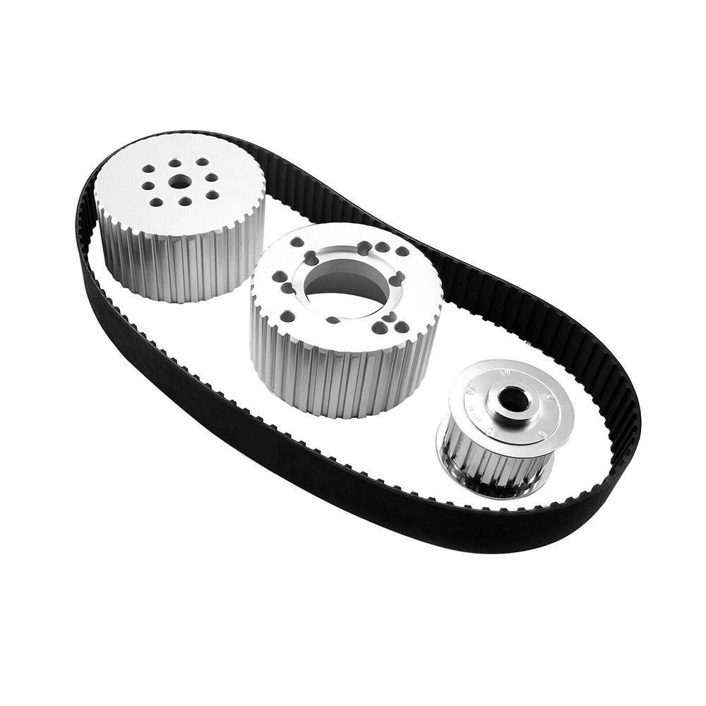 Gilmer Drive Kit Suitable For Holden 253, 304 & 308 With Brand New Aluminum Pulley Kits