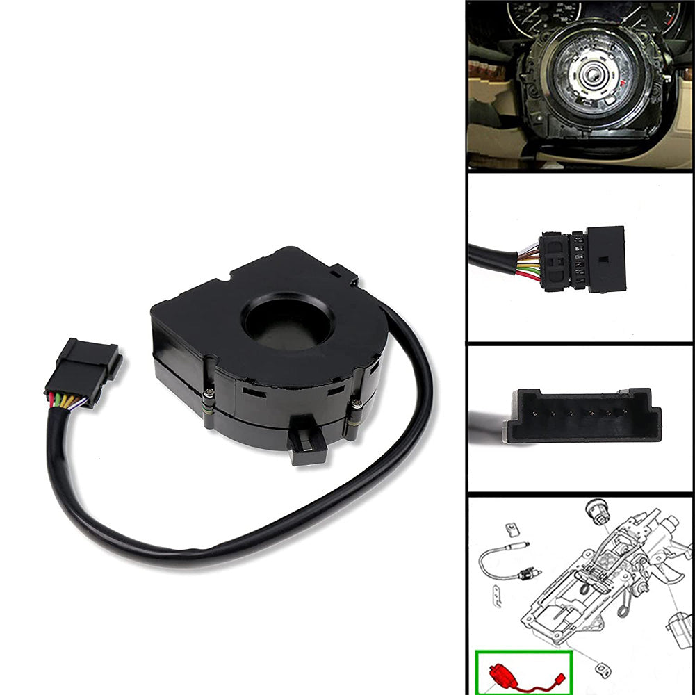 Steering Angle Sensor Suitable For BMW 3er E46 1997-2006 / 5er E39 1995-2004 / 7er E38 1994-2001 / X3 E83 2004-2010 / X5 E53 2000-2006 / Z3 E36 1995-2002 / Z8 E52 2000-2003 32306793632.