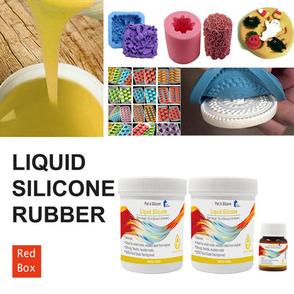 SH25 Liquid Silicone Rubber Mould Making Kit 100 3 Mix - 1Kg 2Kg 5Kg 10Kg Yellow.