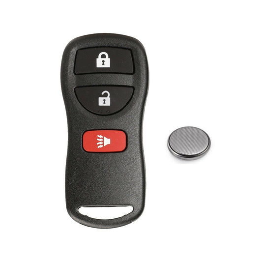 Remote Flip Car Key Suitable for Nissan X-Trail T30 2002-2007 433MHz Replacement.