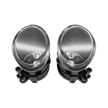 Pair Replacement Clear Fog Lights Lamps Suitable for 2001-2006 BMW E46 3-Series.