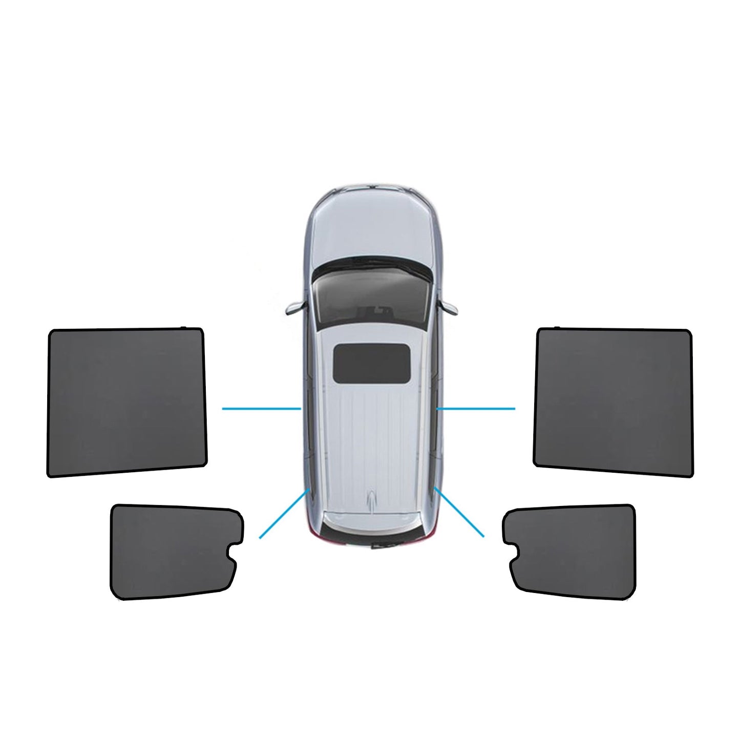 Car Window Sun Shade Suitable for Mitsubishi Pajero 3.8L