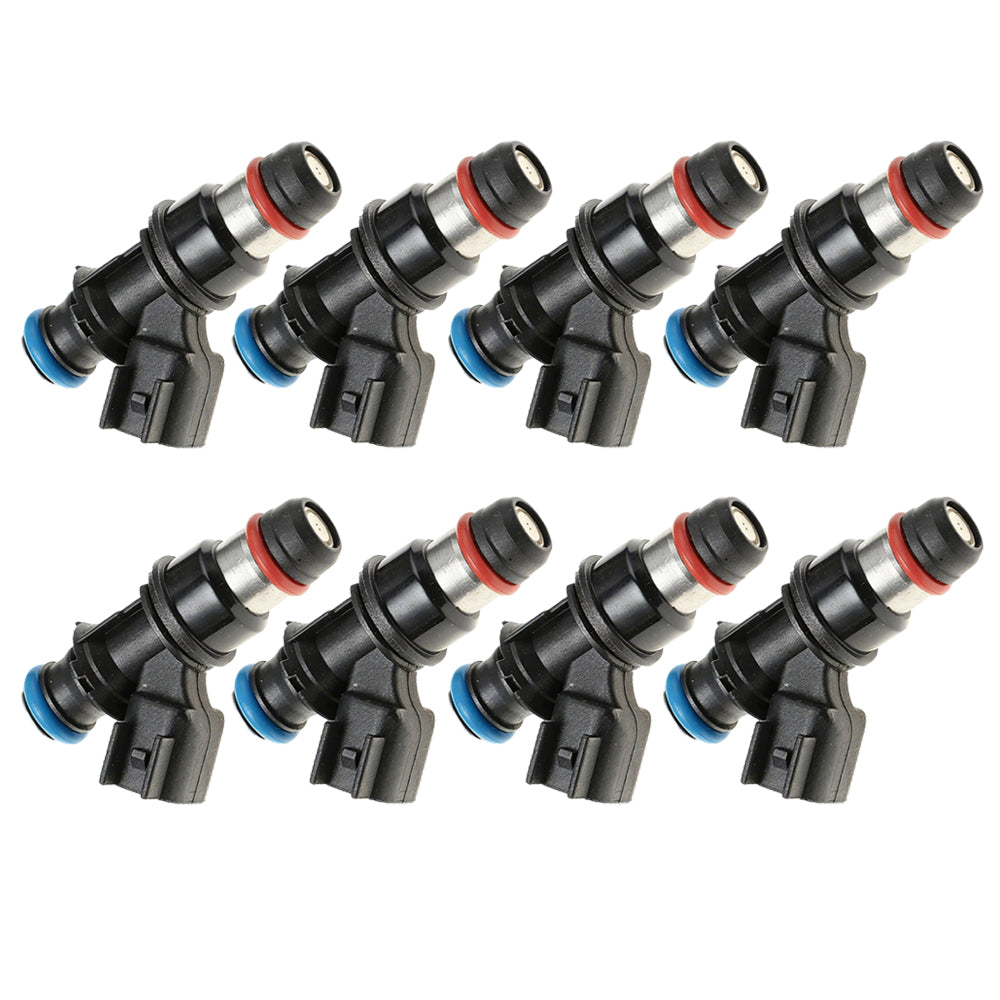 8x Fuel Injector Suitable For GMC Sierra 1500 2500 3500 HD 4.8 5.3 6.0L.
