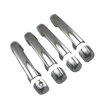 Chrome Door Handle Cover With Bowl Trim Suitable for Toyota Prado 4.0L V6