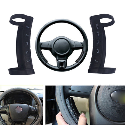 LED Wireless Bluetooth Car Steering Wheel Button Controller Suitable for Toyota