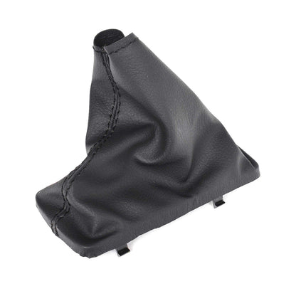 Set Handbrake  and  T-Bar Boot Cover Black Leather for Ford Falcon FG FG-X 2008~2018.