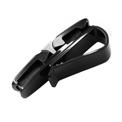 2x Car Sunglasses Holder Clip Case Eyeglasses Ticket Card Mount Suitable for Uni