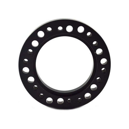 Black Steering Wheel Hub Adapter Spacer Suitable For MOMO to NARDI Quick Release.