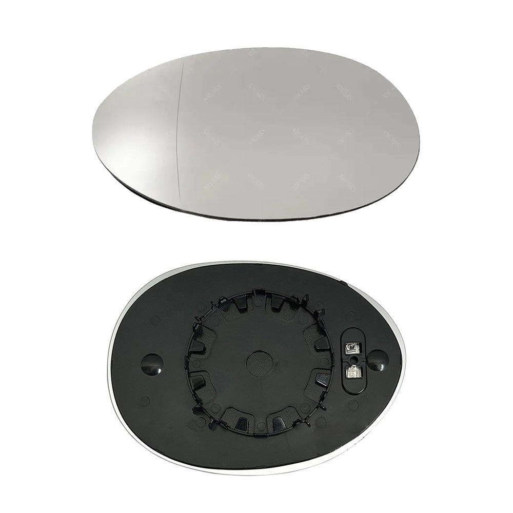 Left Mirror Glass Heated Back Plate Suitable for MINI Cooper F55 F56 Clubman F54.