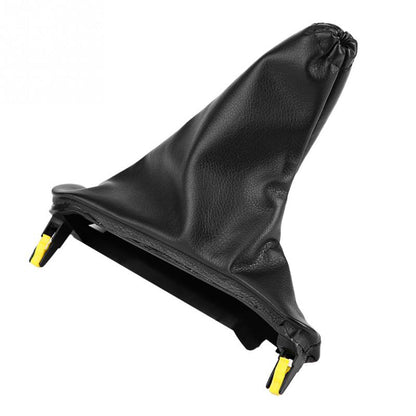 Set Handbrake  and  T-Bar Boot Cover Black Leather for Ford Falcon FG FG-X 2008~2018.