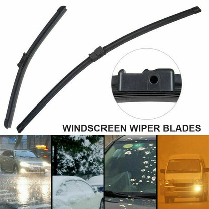 Pair Front Windscreen Wiper Blades 26 inch   17 inch  Fits For Ford Focus MK2 2004-2011.