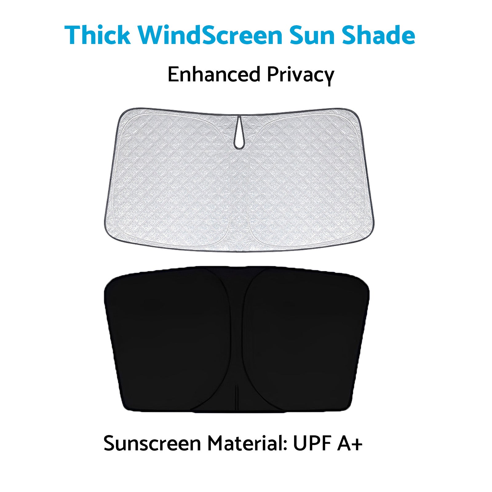 6 Layer WindScreen Sun Shade Suitable For Toyota RAV4 2019-2024 Thick UV Protection.