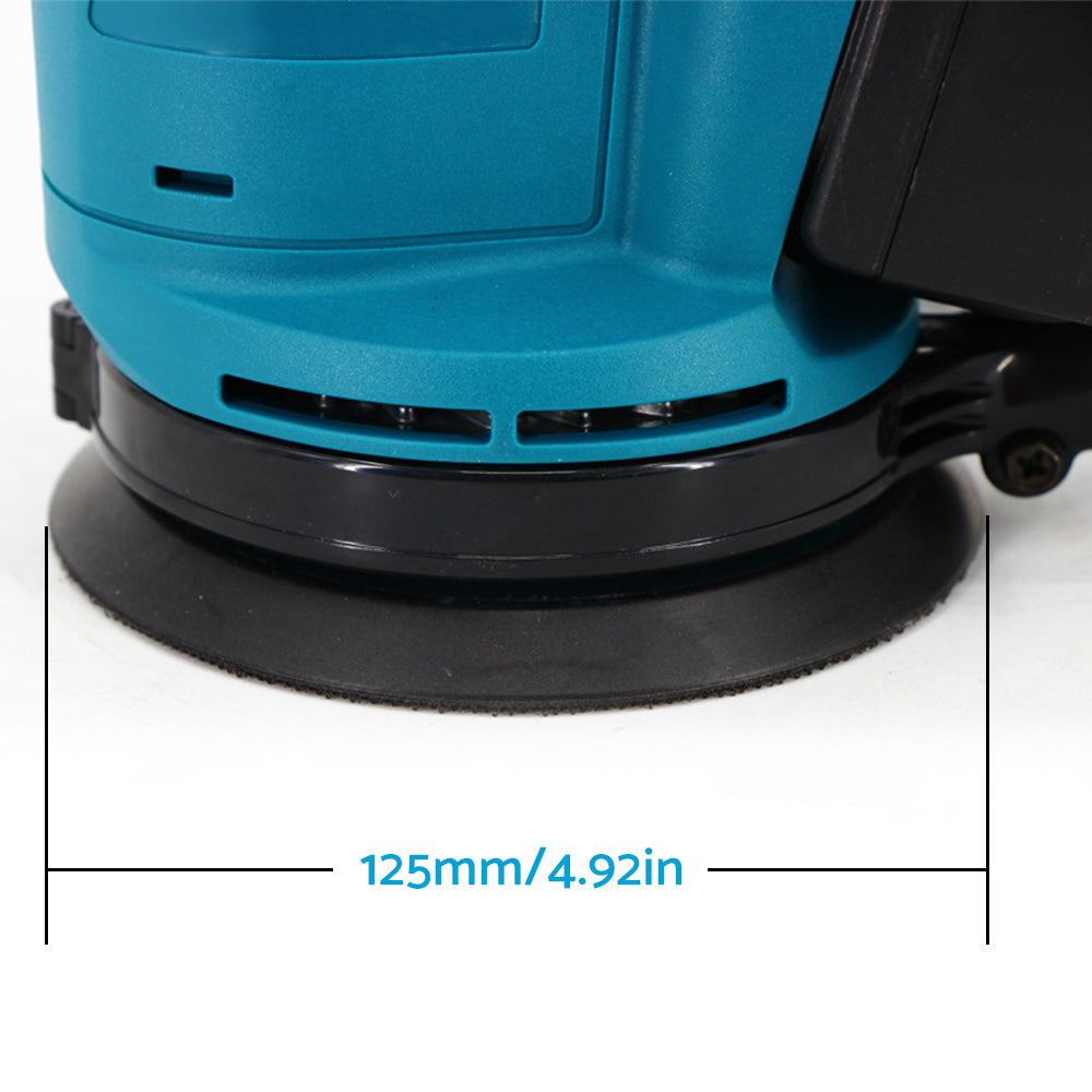 Cordless 125MM Random Orbital Sander Machine Suitable For Makita 18V Battery.