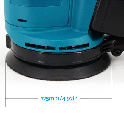 Cordless 125MM Random Orbital Sander Machine Suitable For Makita 18V Battery.