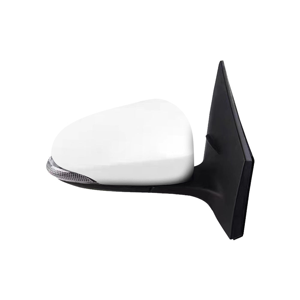 Door Mirror Suitable for Toyota Corolla ZRE182 12-18 Hatch Right White Heated.