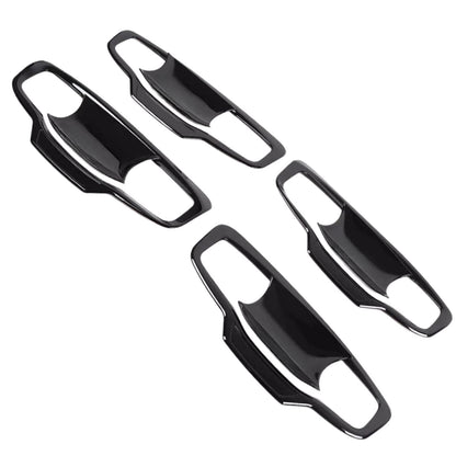 Door Handle Bowl Cover Trim Gloss Black Suitable For Mitsubishi Triton MV 2024+.