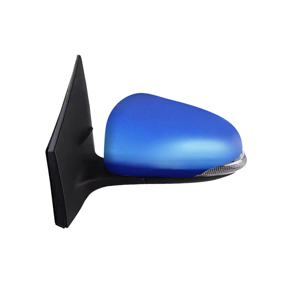 Door Mirror Suitable for Toyota Corolla ZRE182 2012-2018 Hatch Left Blue Heated.