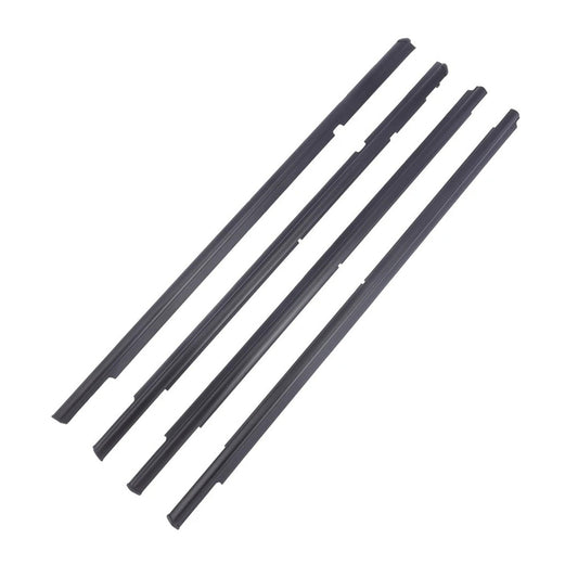 4x Window Weatherstrip Trim Belt Set Suitable For Mitsubishi Lancer 2008-2017