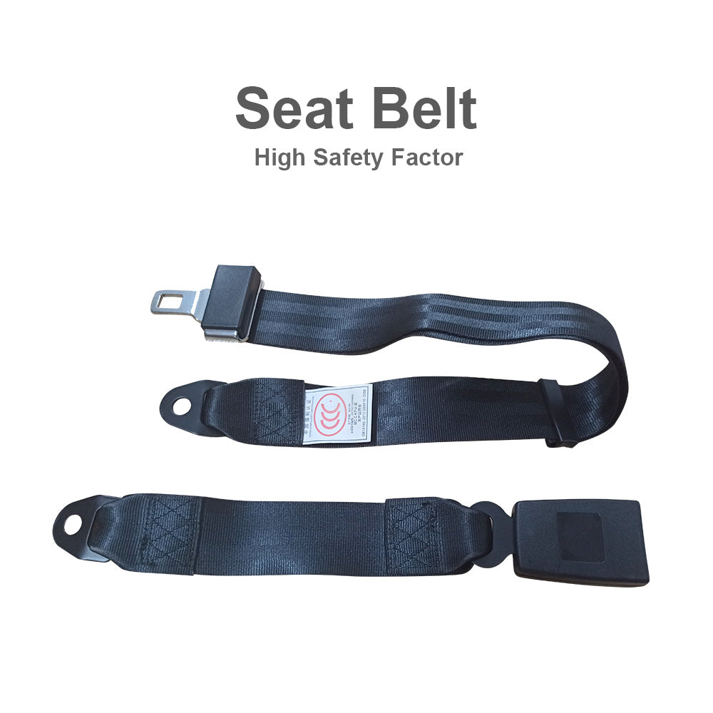 2 Point Retractable Adjustable Seat Lap Sash Belt Strap Suitable for Car Truck