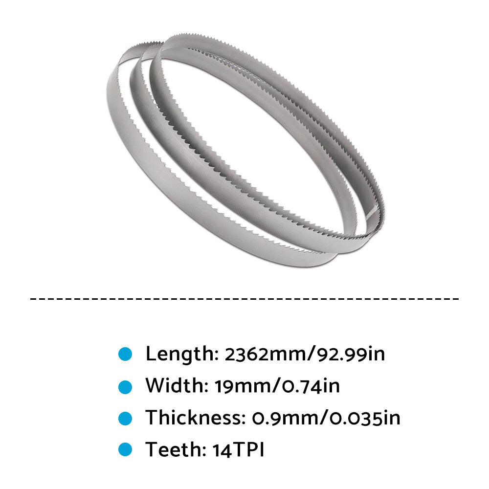 Bi-Metal Bandsaw Blade Suitable for 2362mm x 19mm x 14 TPI
