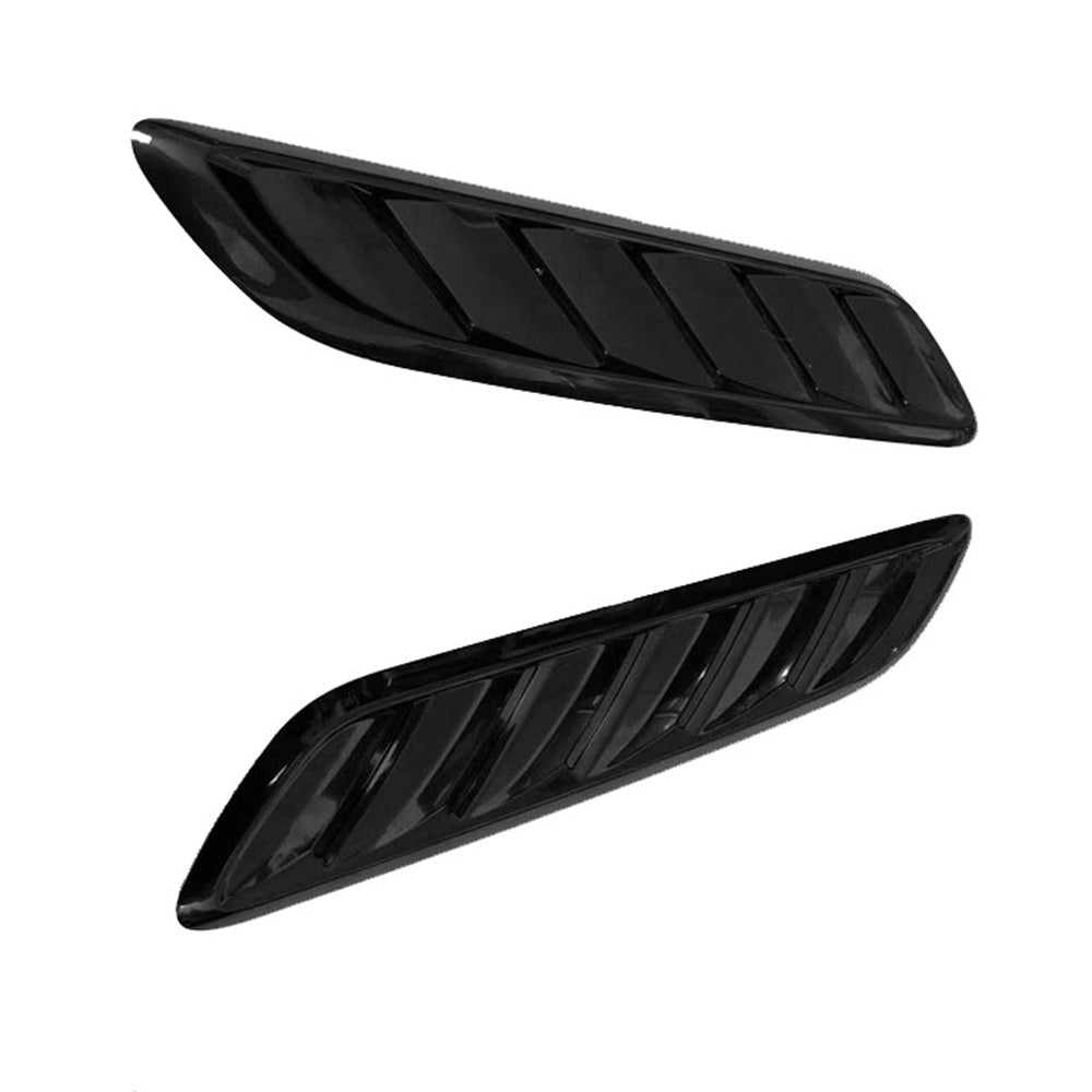Gloss Black Bonnet Vents Suitable For Holden Commodore VF S SS  SSV  SV6 Redline.