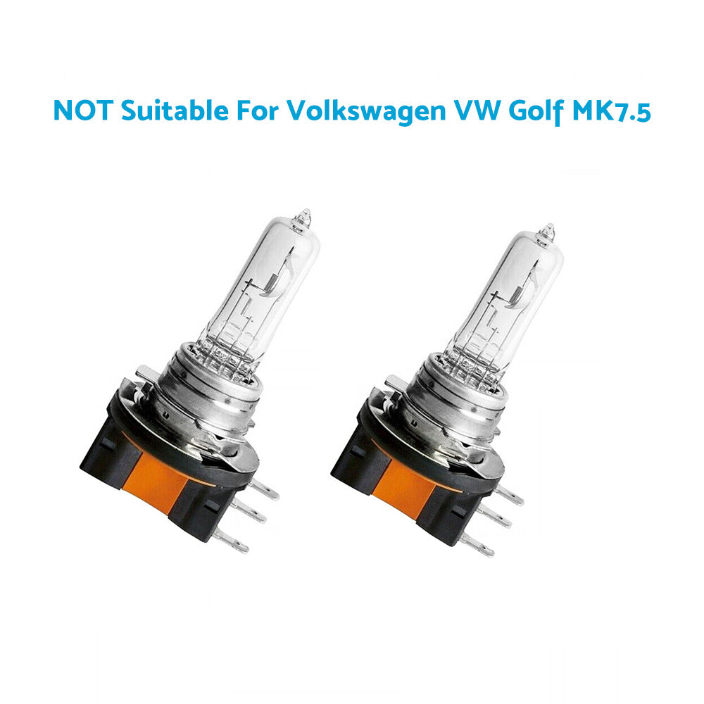 H15 15W 55W Standard DRL Hi/Lo Beam Halogen Headlight Suitable For VW Golf 2004-2025 / Mercedes-Benz 2004-2025