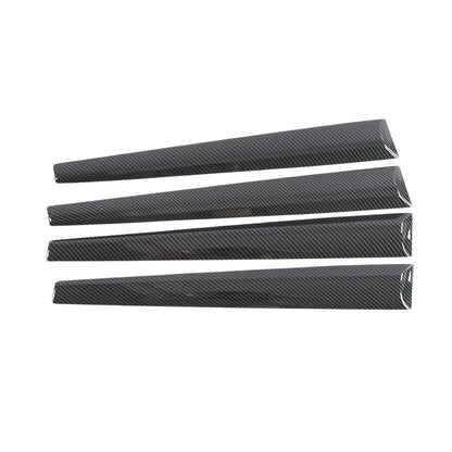 Carbon ABS Interior Door Panel Cover Trim 4x Suitable For Toyota Hilux 2015-2021