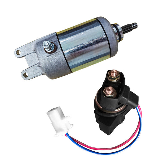 Starter Motor w  Relay Solenoid Suitable For Honda TRX300 TRX300FW FourTrax 300.