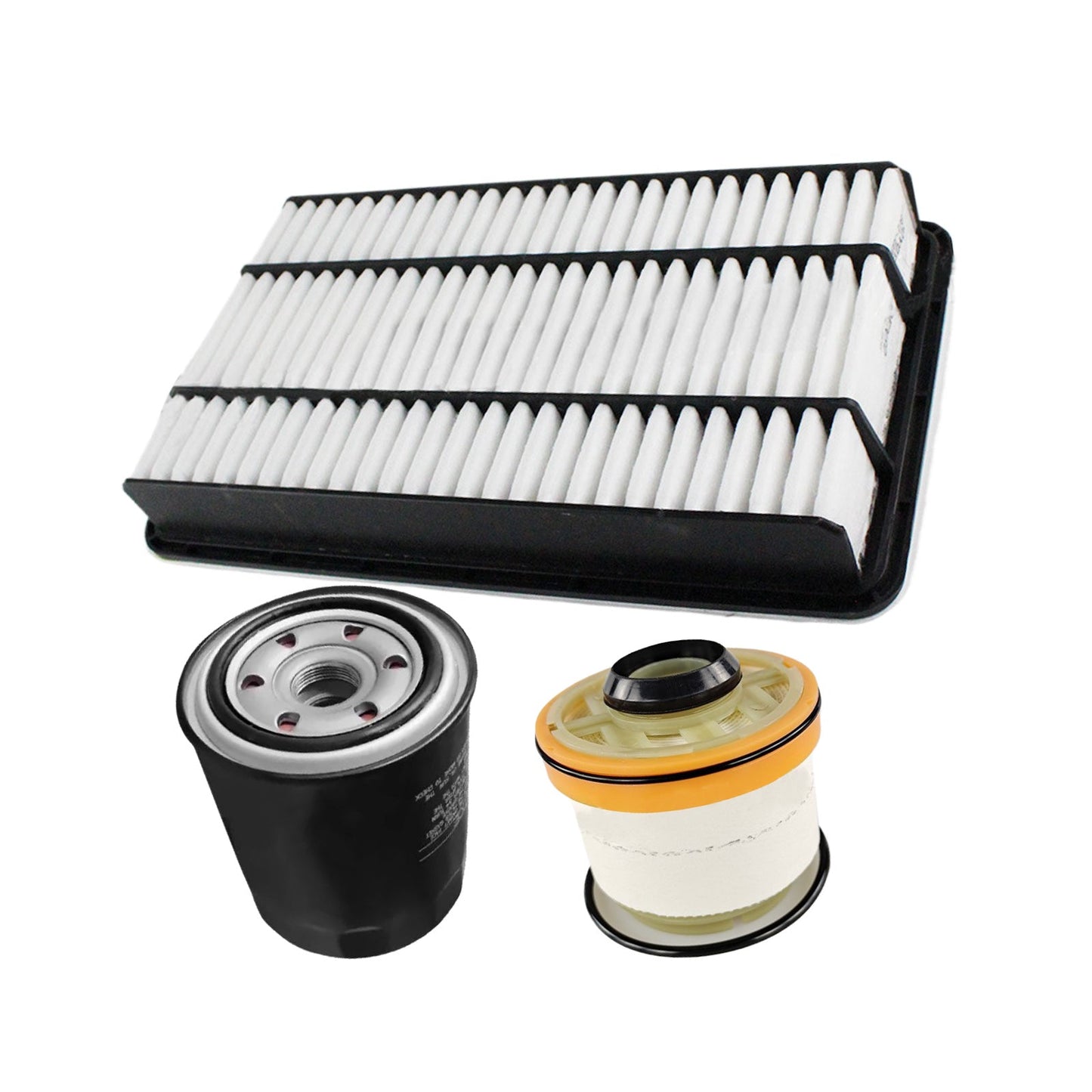AirOilFuel Filter Kit Suitable for Toyota Hiace 3. 0L Turbo Diesel 3pcs.