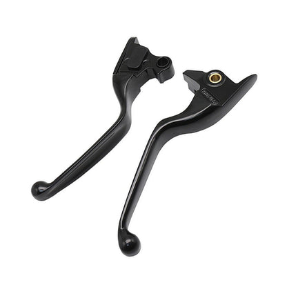 2x Brake Clutch Levers Suitable For Harley 2015-2023 Softail Slim Fat Boy.