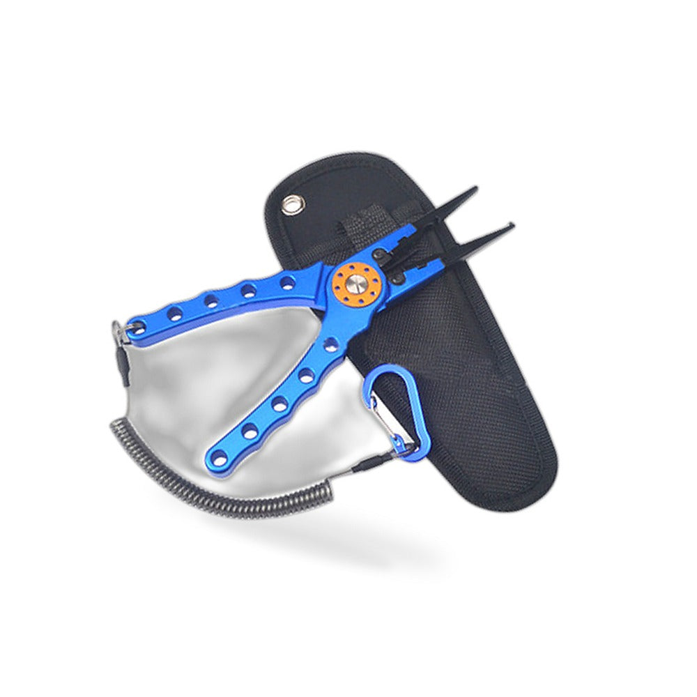 FITS Aluminium Fishing Pliers Hook Removal ! Line Cutting Mono Braid ! Fish Grip - BD1