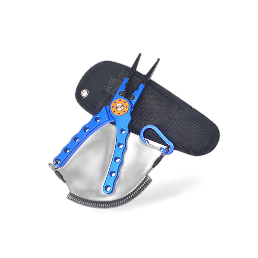 FITS Aluminium Fishing Pliers Hook Removal ! Line Cutting Mono Braid ! Fish Grip - BD2