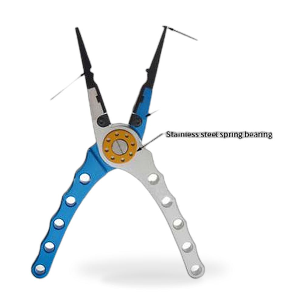 FITS Aluminium Fishing Pliers Hook Removal ! Line Cutting Mono Braid ! Fish Grip - ZT3