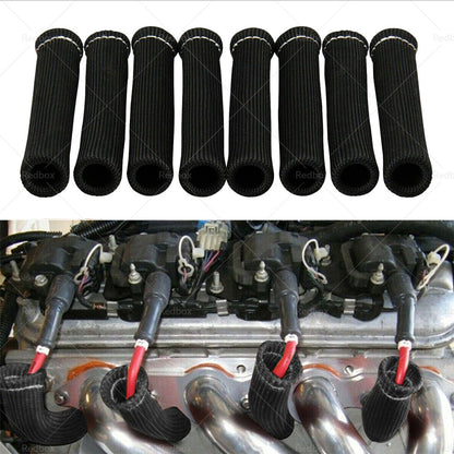 Spark Plug Wire Heat Shield Sleeve Protector Boots Suitable For LS1 / LS2.