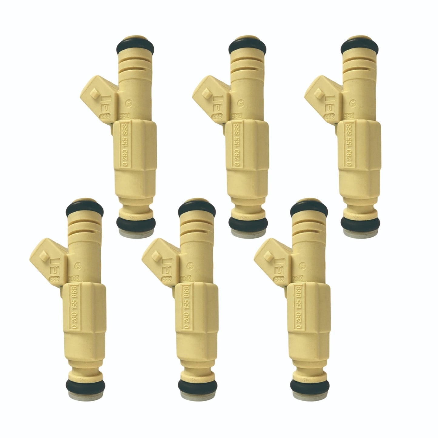 6x Fuel Injectors Suitable for Holden Commodore 3.8L V6